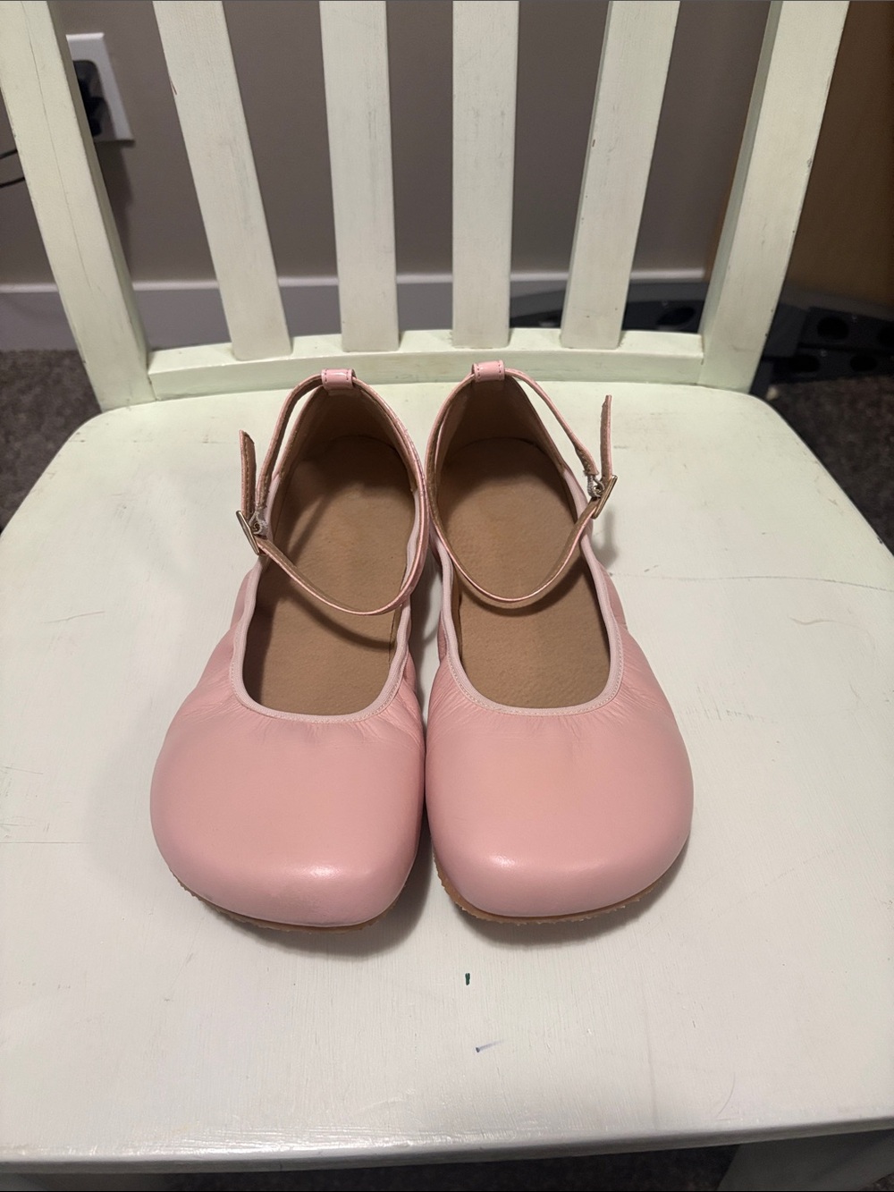 Shapen Barefoot Tulip 3.0 Ballet Flats Rose Size 38 Wide